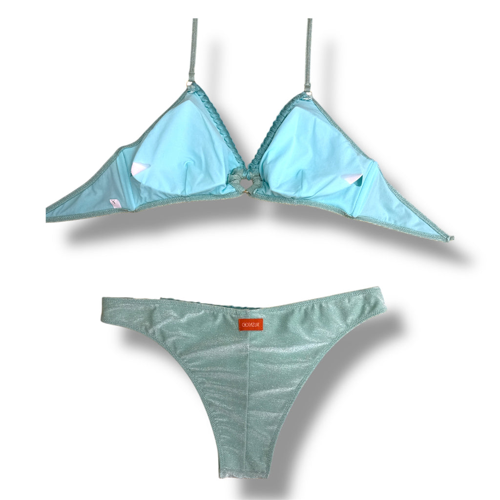 Bikini Verde Acqua COTAZUR